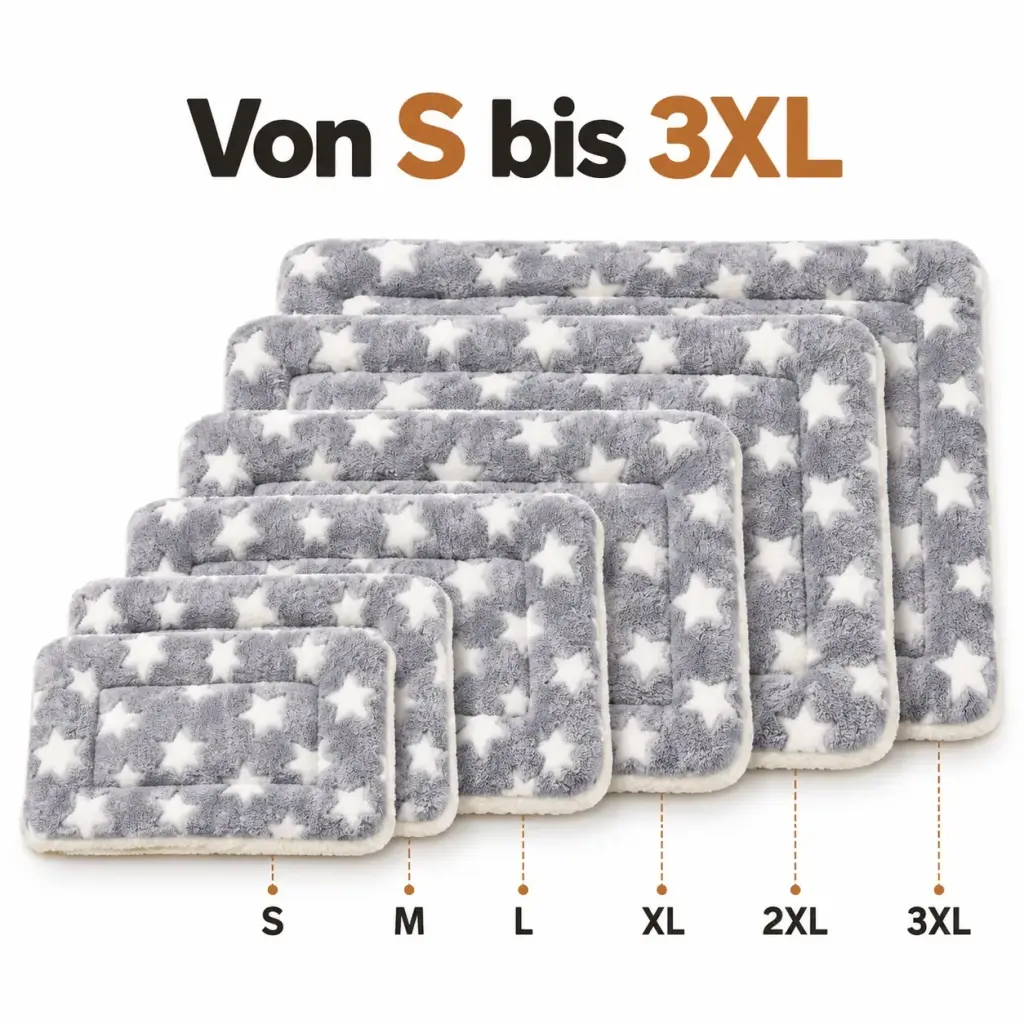 Hundedecke in Größen von S bis 3XL